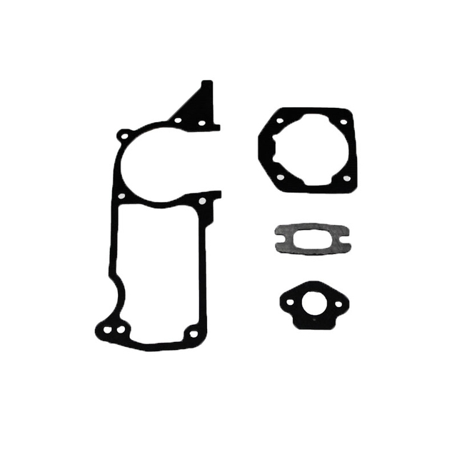 Gasket set for Husqvarna 51 55, chainsaw crankcase, cylinder, muffler, carburetor, OEM # 501761802 laying