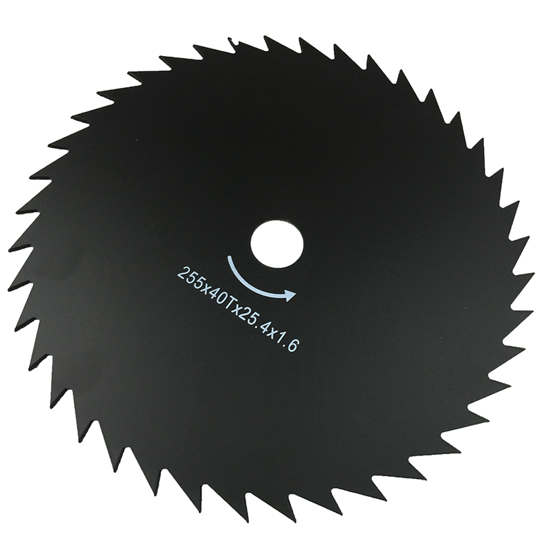 The trimmer blade is 40t 25.4x255 mm for Stihl Husqvarna Echo Homelite Honda Robin Yamaha Sindaiwa McCulloch Solmar Tanaka Red Max SEARS TRIMER Brush Cutter (OMP 25.4 mm / Diameter 255 mm) Cutting From carbide