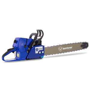 76.5 cubic cubic cm Holzfforma® Blue Thunder G466 gasoline Chain Saw with a bus 18 ', 45 cm. 