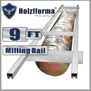 9FT Original Holzfforma® milling system, a set of cutting guides is suitable for all small chain saws with a diameter of 20/24/36/48 inches