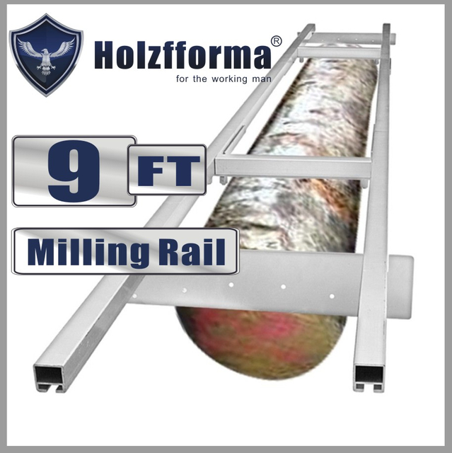 9FT Original Holzfforma® milling system, a set of cutting guides is suitable for all small chain saws with a diameter of 20/24/36/48 inches