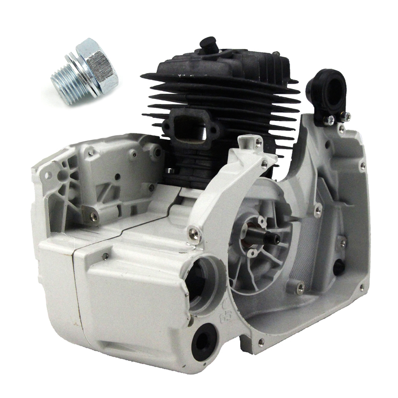 After-sales engine STIHL 044 MS440 with a 52-mm cylindrical piston with a large hole, a crankcase set, crankshaft