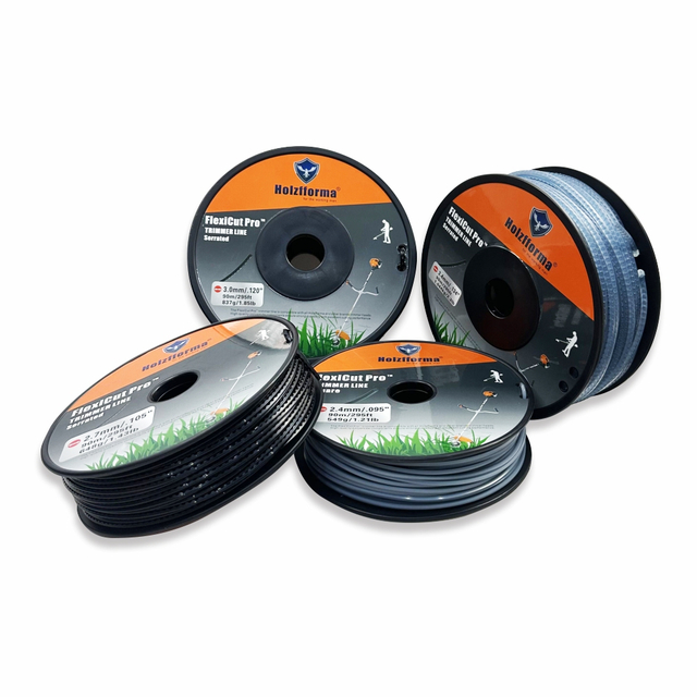 Flexicut Pro ™ 2.7 mm/.105 'x300 m/984 feet Witched trimmer fishing line of the highest quality