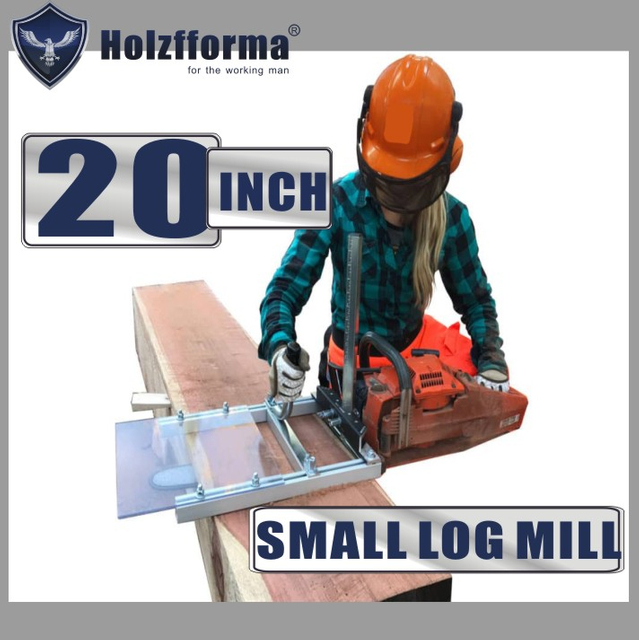 20-inch (50 cm) Holzfforma® mill for small logs milling boards from 14 to 20 inches guide bar