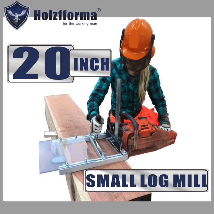 20-inch (50 cm) Holzfforma® mill for small logs milling boards from 14 to 20 inches guide bar