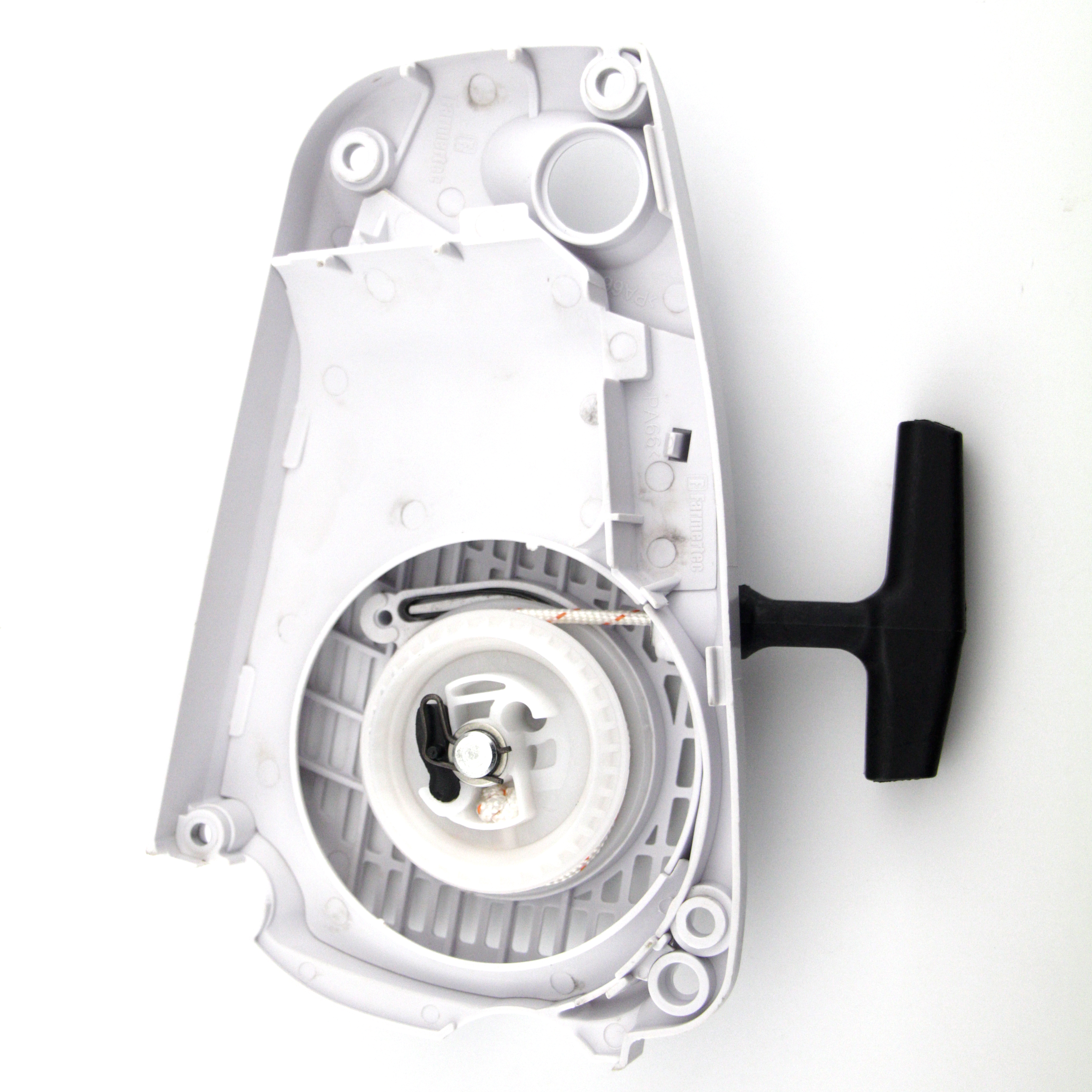 Hand starter assembly. For STIHL MS192T MS193T, a chain saw with rewinding OEM # 1137 080 2100, 1137 080 1800