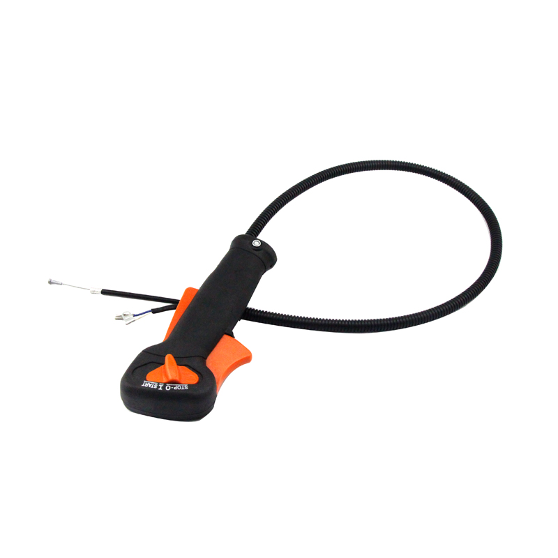 Management handle for Stihl FS120 FS200 FS250 Trimmer for string bushes controls throttle shutter bike handle with OEM # 4128 790 1301 cable