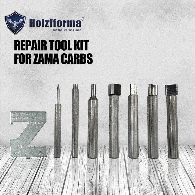 8in1 HolzFFORMA Tools for repairing a carburetor repair with Z measuring lever, a tool for adjusting the zama carburetors, replaces OEM ZTK-101