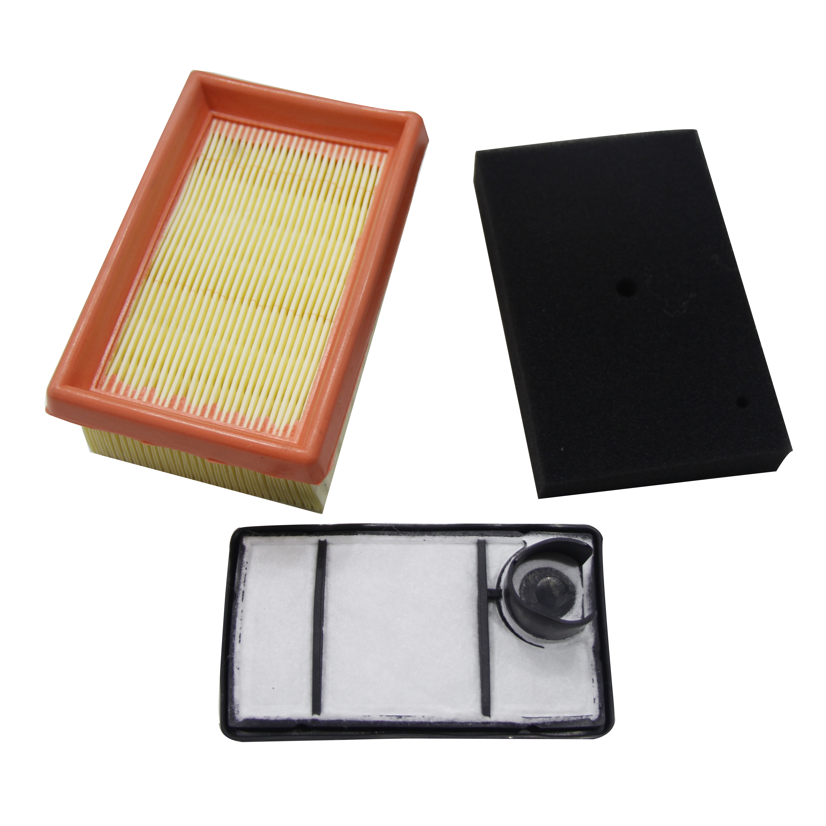 Air filter set for Stihl TS400 Rep # 4223 140 1800, 4223 141 0300, 4223 141 06011 (1 pc. Main filter + 1 pc. Secondary filter + 1 pcs. Preliminary filter)