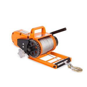 Holzfforma csw8000 Portable gasoline traction winch with a chain saw