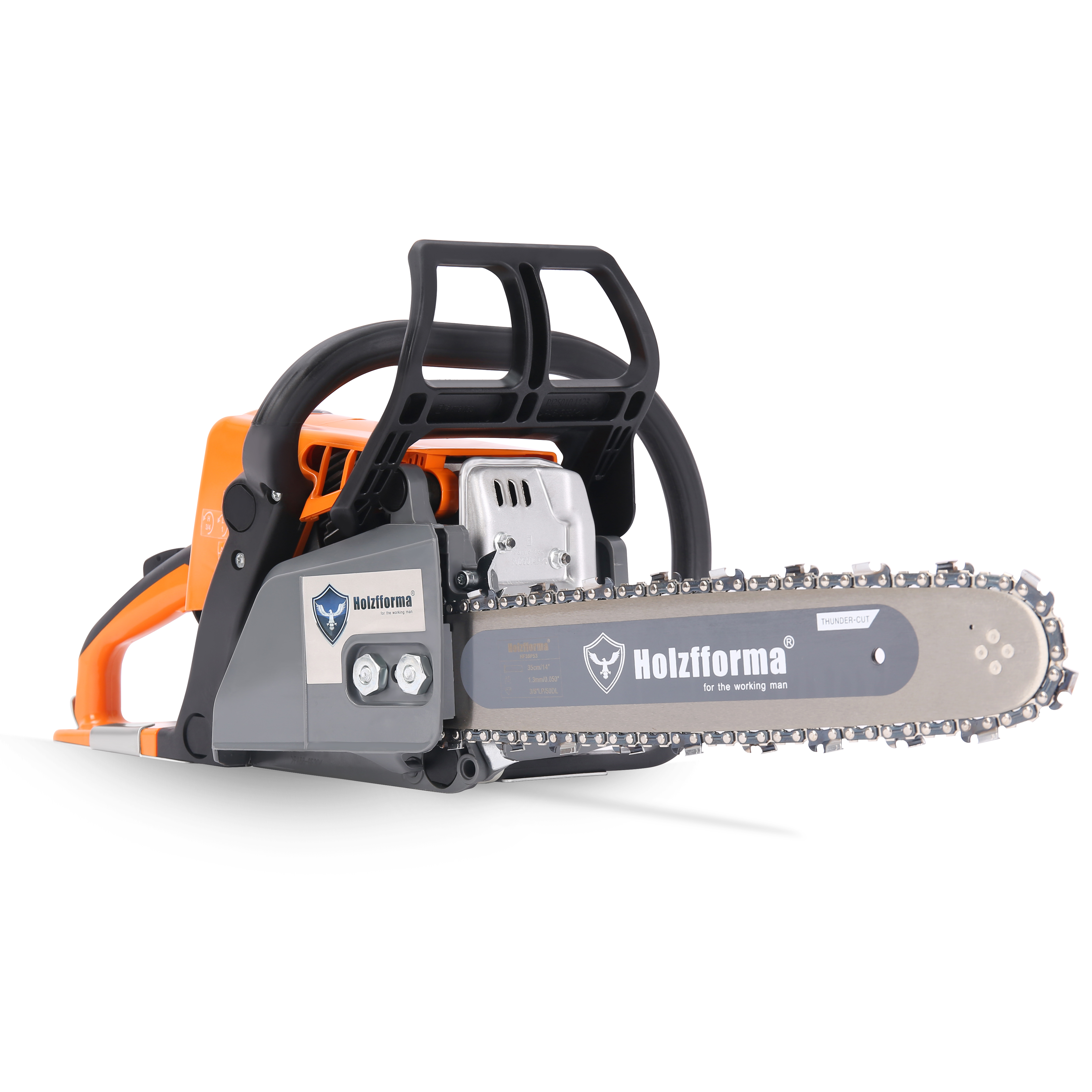 45.4 cm3 holzfforma® G255E gasoline Chain Saw with a tire 16 ', 40 cm.