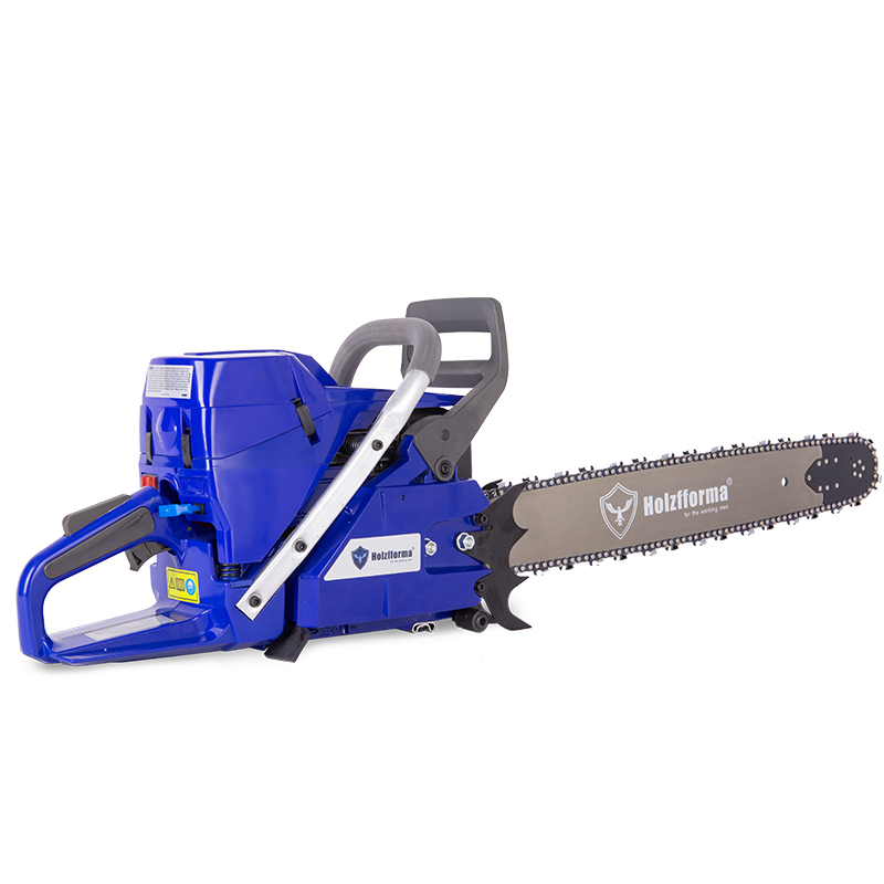 93.6 cubic meter holzfforma® Blue Thunder G395XP gasoline Chain Saw with a bus 18 ', 45 cm. 