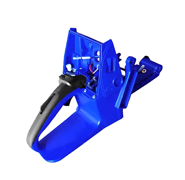 Blue fuel gas tank Harvesting rear hand assembly for Holzfforma G660 Stihl MS660 066 MS650 BELLOWSOL #1122 350 0817