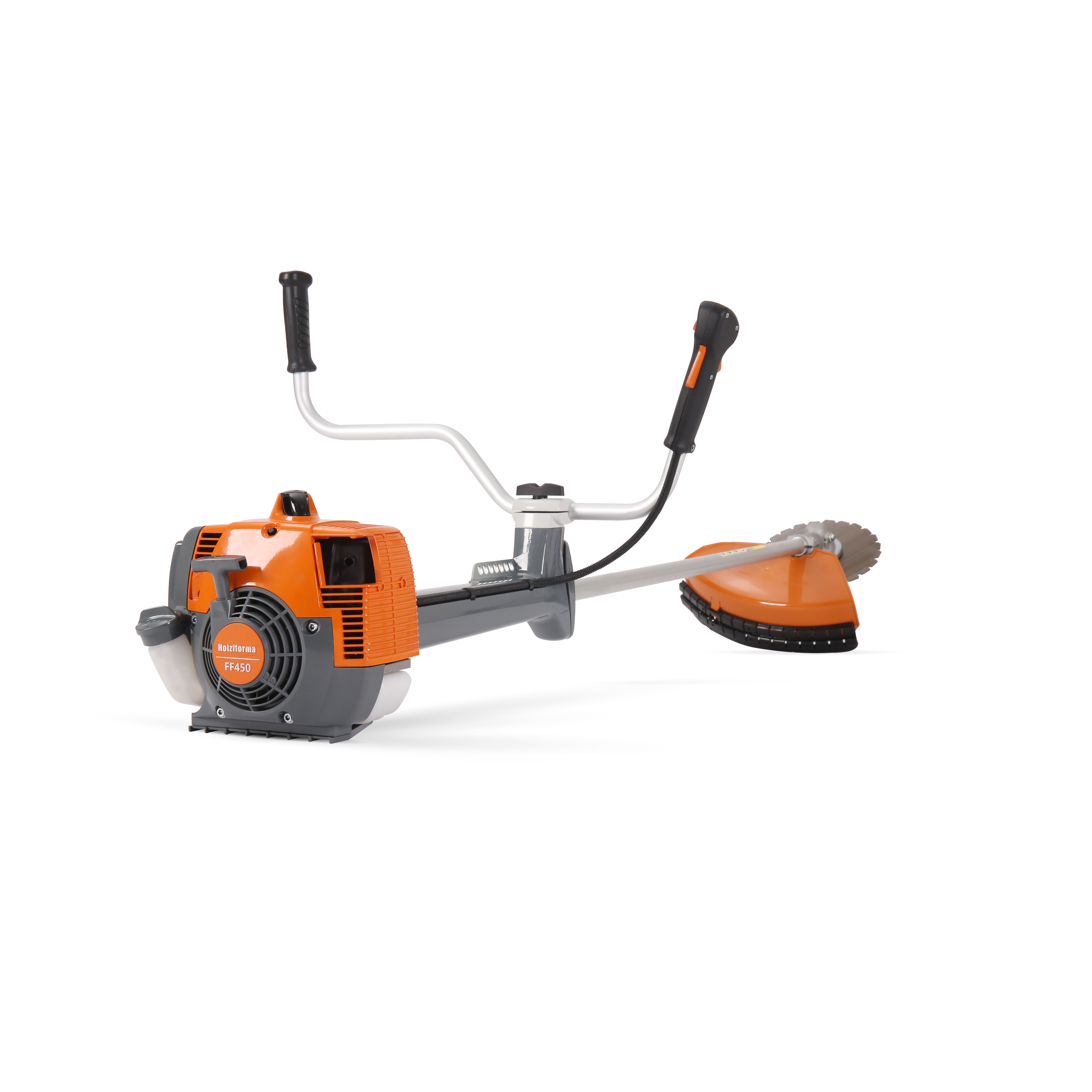 44.3 cubic meters. see holzfforma ff450 Brush Cutter