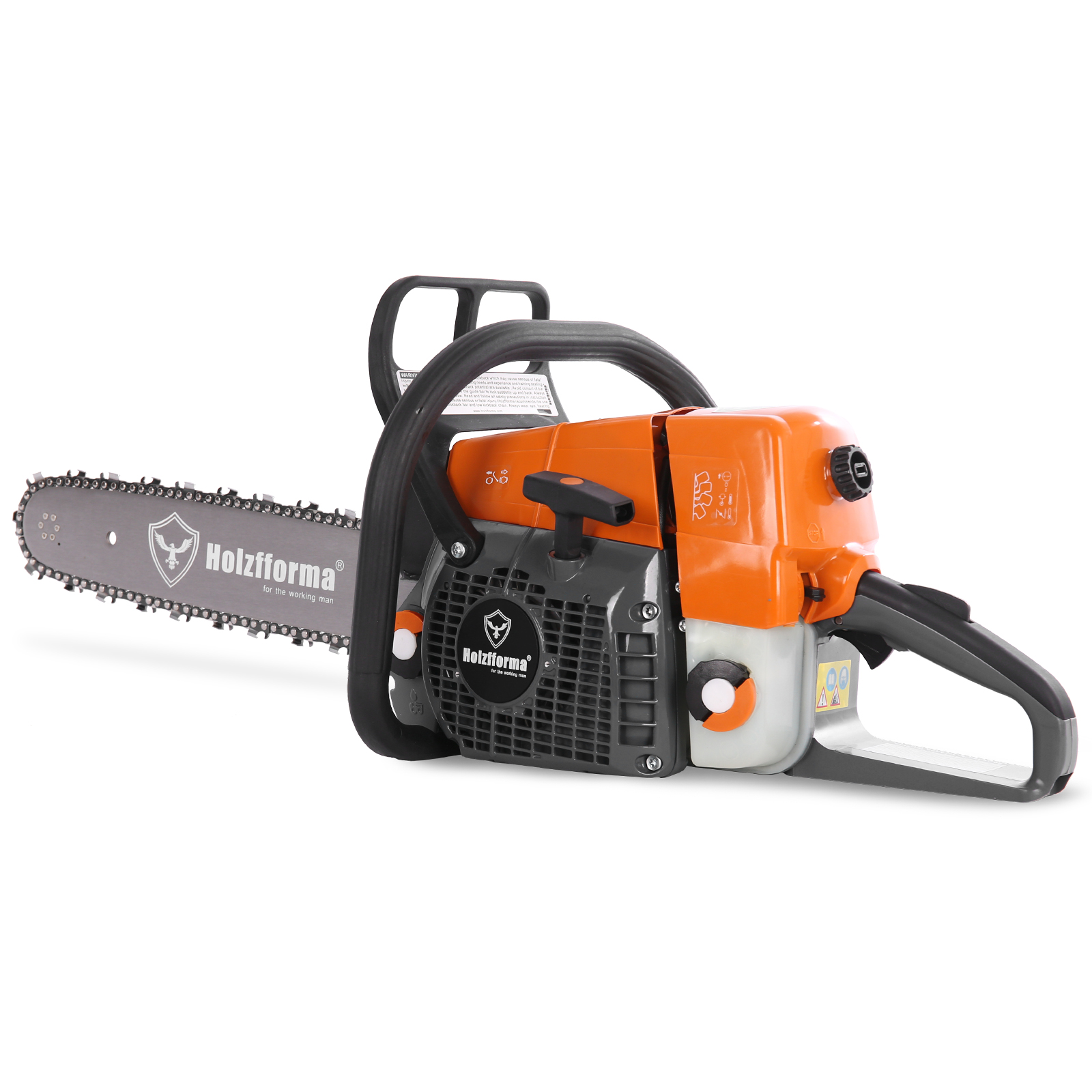 59 cubic meters holzfforma® G366 gasoline Chain Saw with a bus 18 ', 45 cm. 