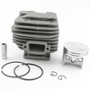 52 mm cylinder piston set for the Stihl 038 Magnum MS380 1119 020 1202 with a locking ring