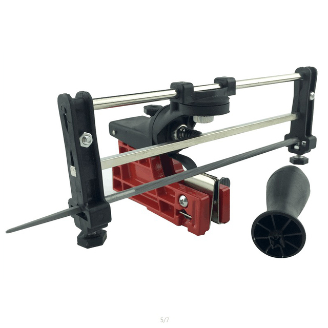 Carpet for a chain with mount on the rod Holzfforma® circuit for Chain Saw storage guide