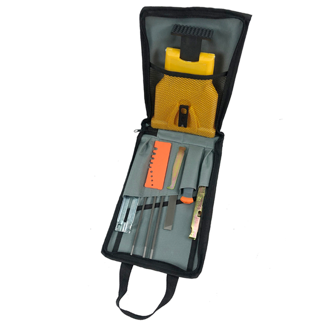 10pc Chain Saw sharpener for sharpening chain saws Round flat files kit for measuring depth