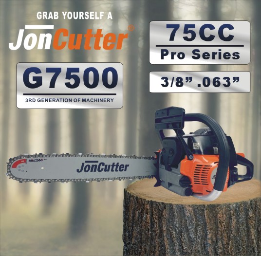 The power head of the gasoline chainsaw Joncutter 75 cubic meters. cm without a saw chain and guide tires