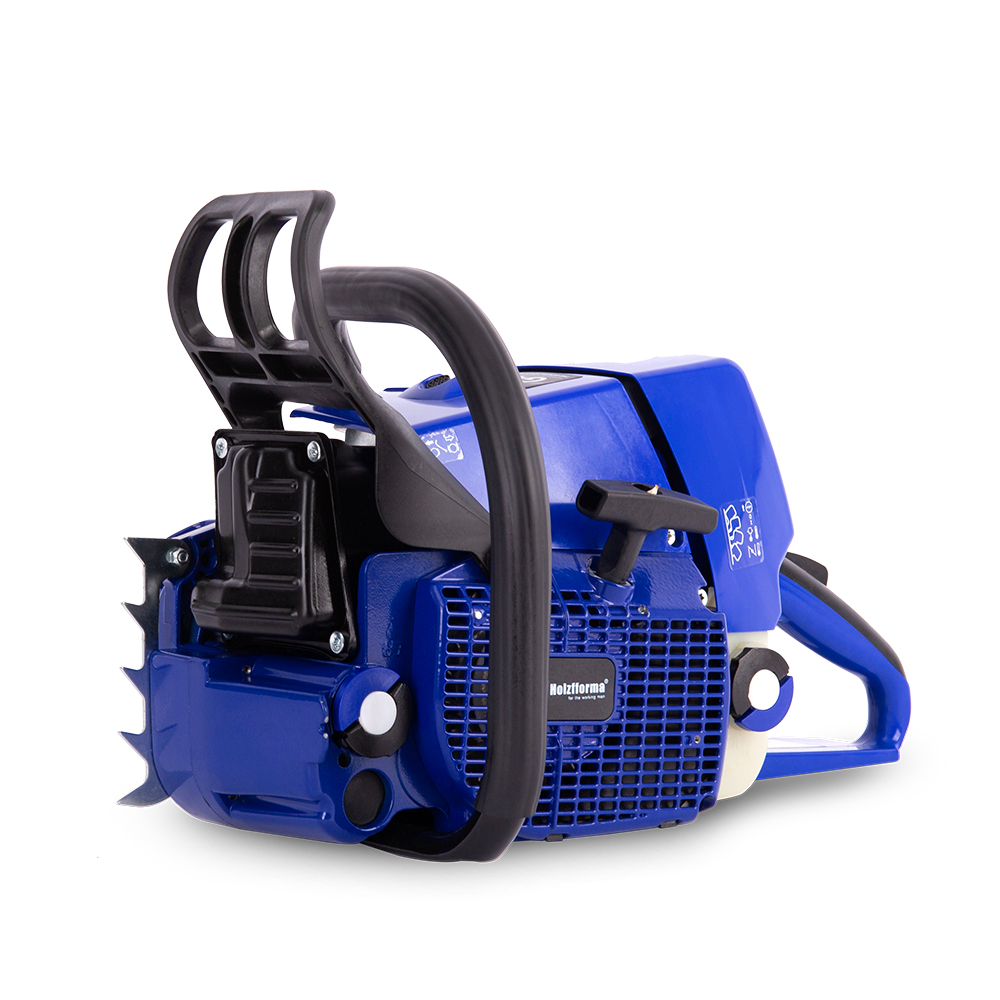 76.5 cubic cubic cm Holzfforma® Blue Thunder G466 gasoline Chain Saw with a bus 18 ', 45 cm. 