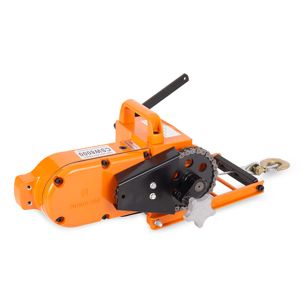 Holzfforma csw8000 Portable gasoline traction winch with a chain saw