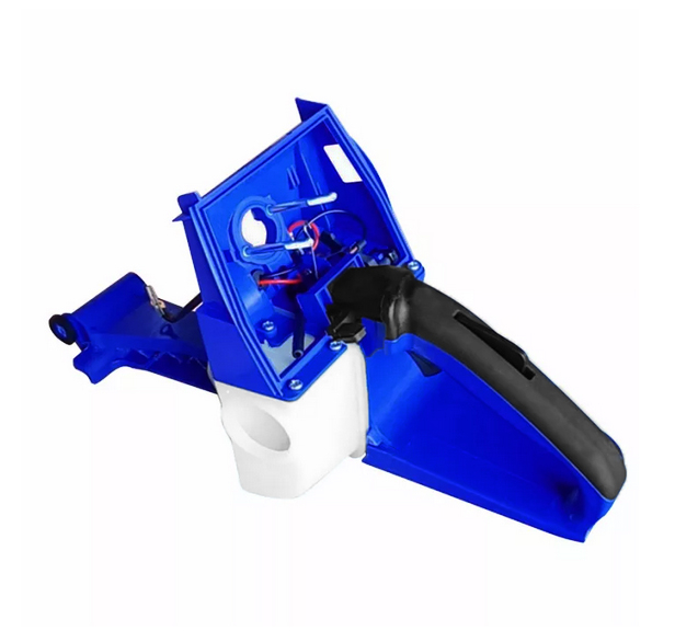 Blue fuel gas tank Harvesting rear hand assembly for Holzfforma G660 Stihl MS660 066 MS650 BELLOWSOL #1122 350 0817