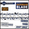 HolzFFORMA® 48 -inch chain .404 .063 138DL with a full bit for the Stihl 088 MS880 070 090 chainsaw