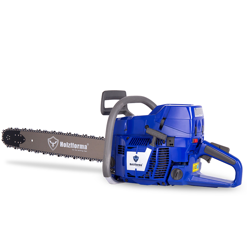 93.6 cubic meter holzfforma® Blue Thunder G395XP gasoline Chain Saw with a bus 18 ', 45 cm. 