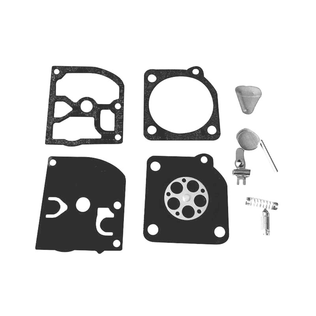 The ZAMA RB-45 carburetor diaphragm set for the Husqvarna 55 51 49 45, the chainsaw 240R 245R, the Jonsered 2041 2045 2050 RS44 Partner 400 450 460 490 510 C1q -el1 Zama C1q -el5a C1q -el5a C1q- EL 6 C1q -el7 C1Q -L10 c1q -m43 and wy series