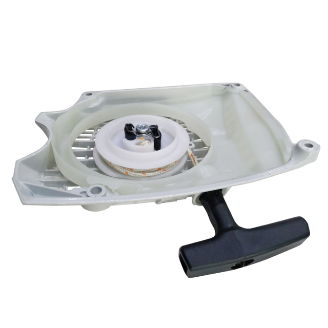 Starting the rewind starter for the Stihl MS362 MS362C OEM 1140 080 2103 chainsaw
