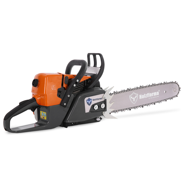 59 cubic meters holzfforma® G366 gasoline Chain Saw with a bus 18 ', 45 cm. 