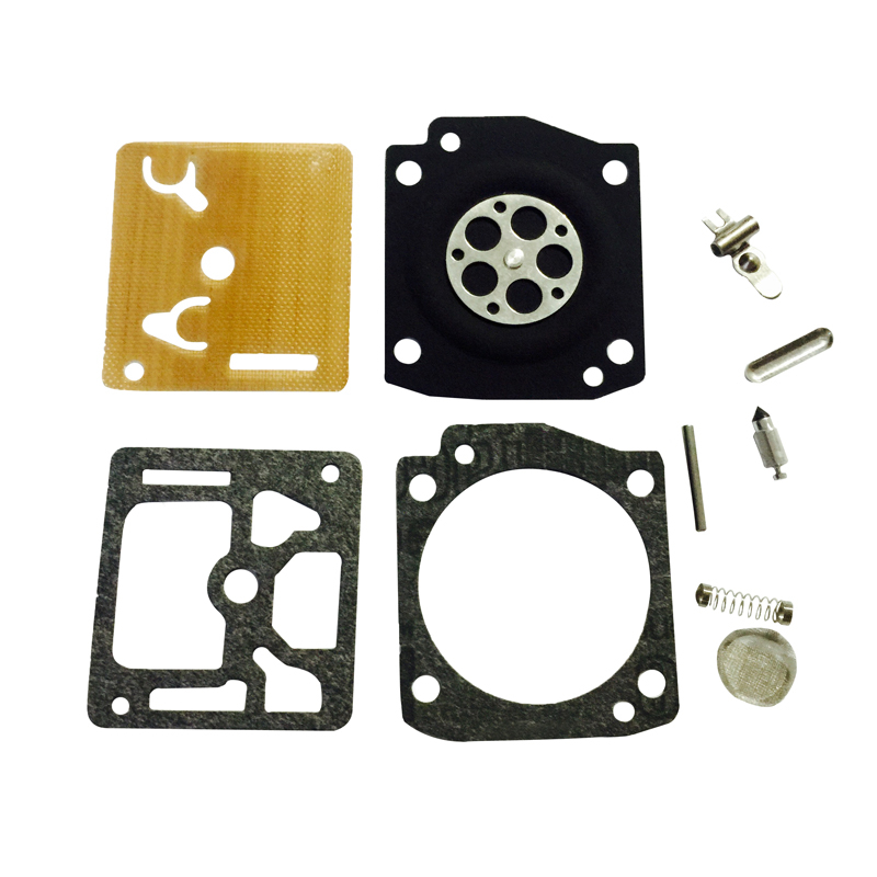 A set of gaskets for repairing the Zama RB-60 carburetor for Husqvarna 362 365 365 371 372xp Jonsered 2065 2165 Zama C3M -el2A, C3M -el2b, C3M -el2C, C3M -el8a, C3M -el8B carburerator