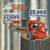 25.4 cubic cube joncutter G2500 upper handle gasoline chainsaw with the upper handle, power head without a saw chain and guide tire