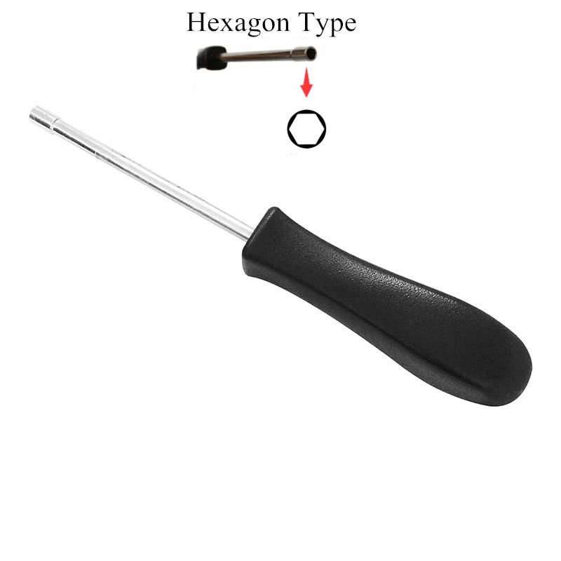 A tool for adjusting a carburetor with a hexagonal head for SEARS CRAFTSMAN HUSQVARNA WEEDEETER ECHO MTD Toro Ryobi Homelite Stihl KM HL Zama Carb 5910 890 2307 Adjustable screwdriver