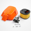 Air filter cover of an intake adapter for the chainsaw Husqvarna 362 365 372 372 XP