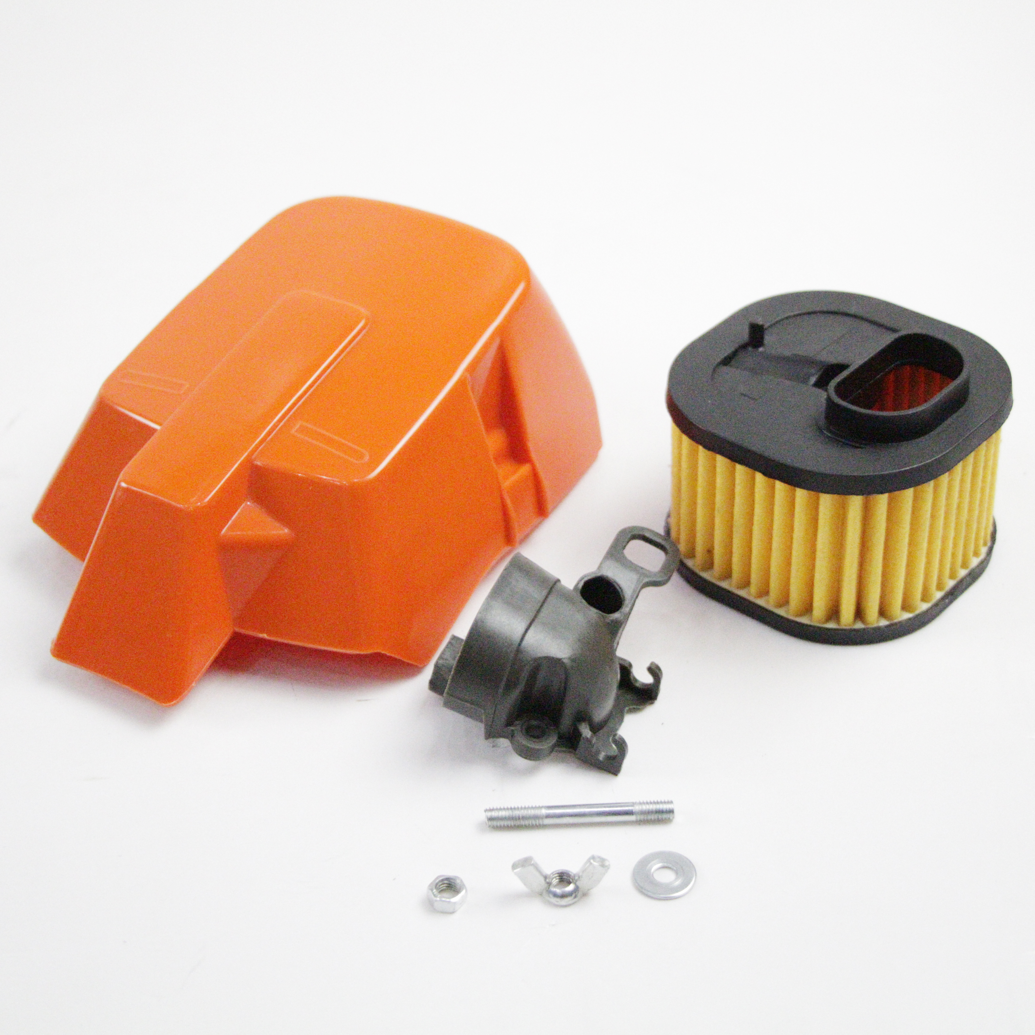 Air filter cover of an intake adapter for the chainsaw Husqvarna 362 365 372 372 XP