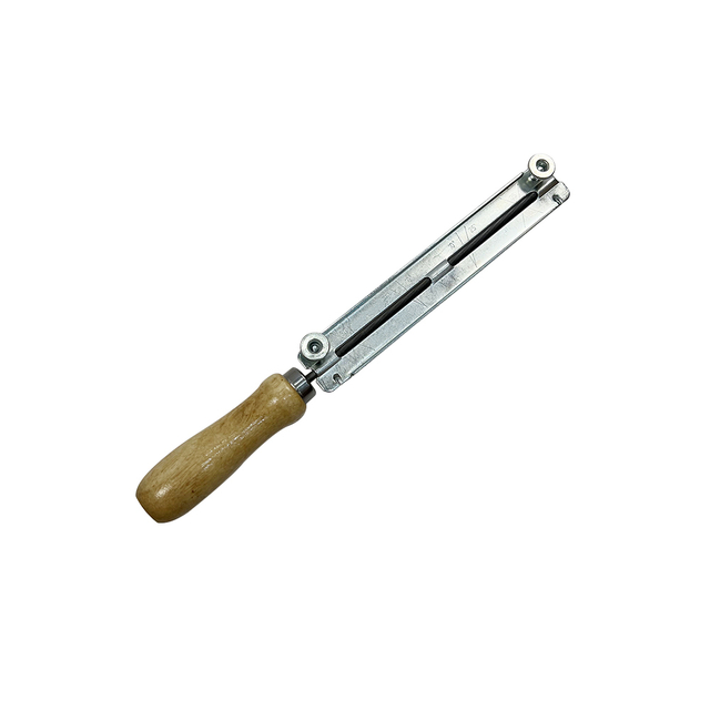 HolzFFORMA 13/64 '' (5.2 mm) File holder for a chain saw, a sharpening set with a wooden handle replaces OEM 5605 750 4329